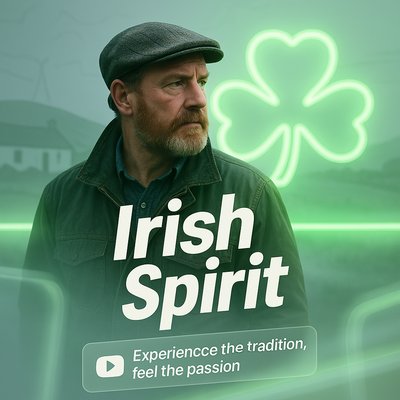 Promotional Image Celebrating Irish Culture and Tradition