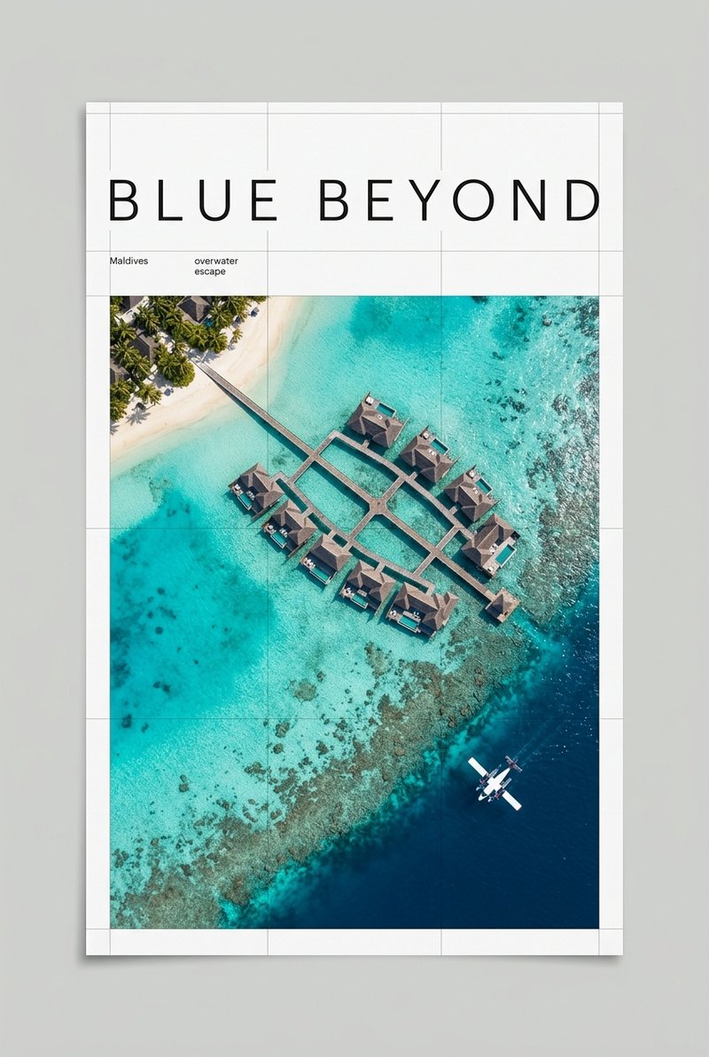 tranquil maldives beach scene