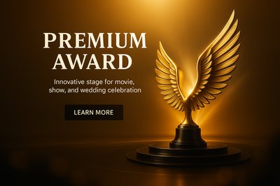 Premium Award Showcase for Events and Celebrations