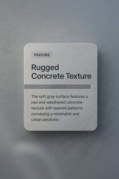 Raw and Weathered Concrete Texture in Soft Gray for Urban Design