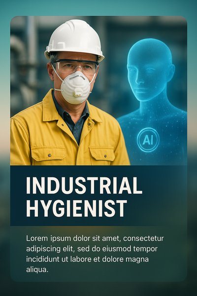 Industrial Hygienist with AI Assistance - Modern Design Elements