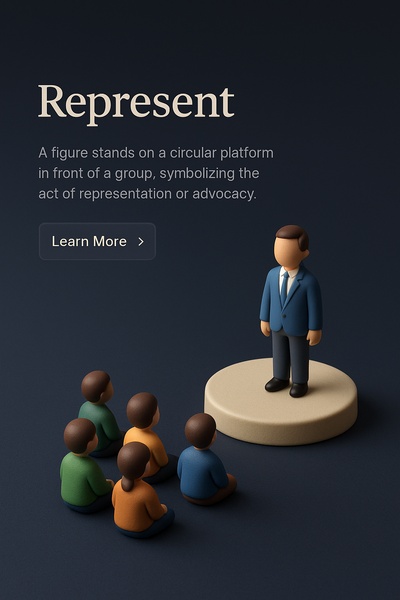 Top-down View of 3D Representation Scene