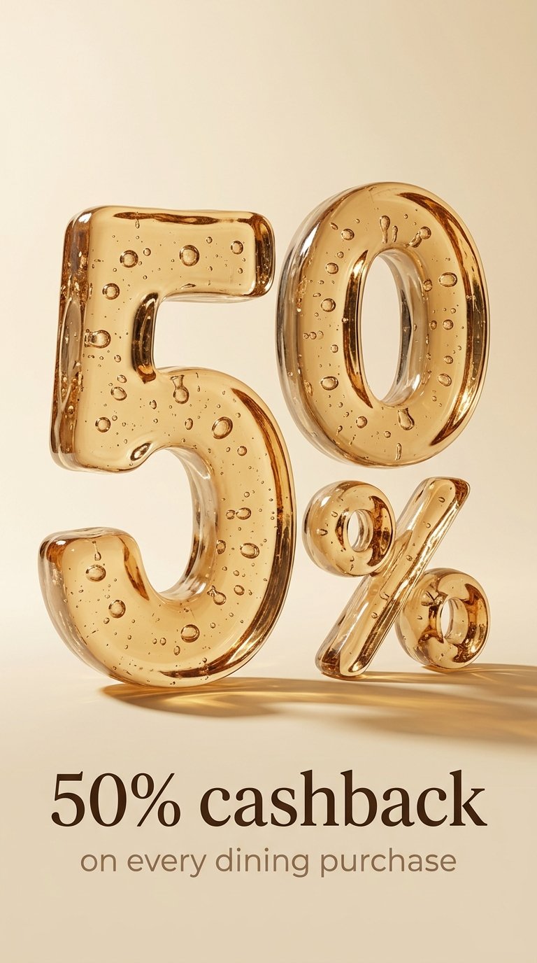 Artisan Glass 50 Percent Display