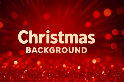 Dynamic Red Sparkle Background for Christmas and Valentine's Day