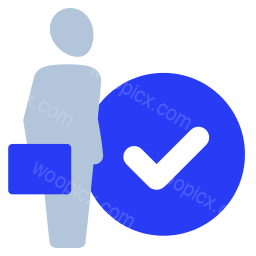 person checkmark approval