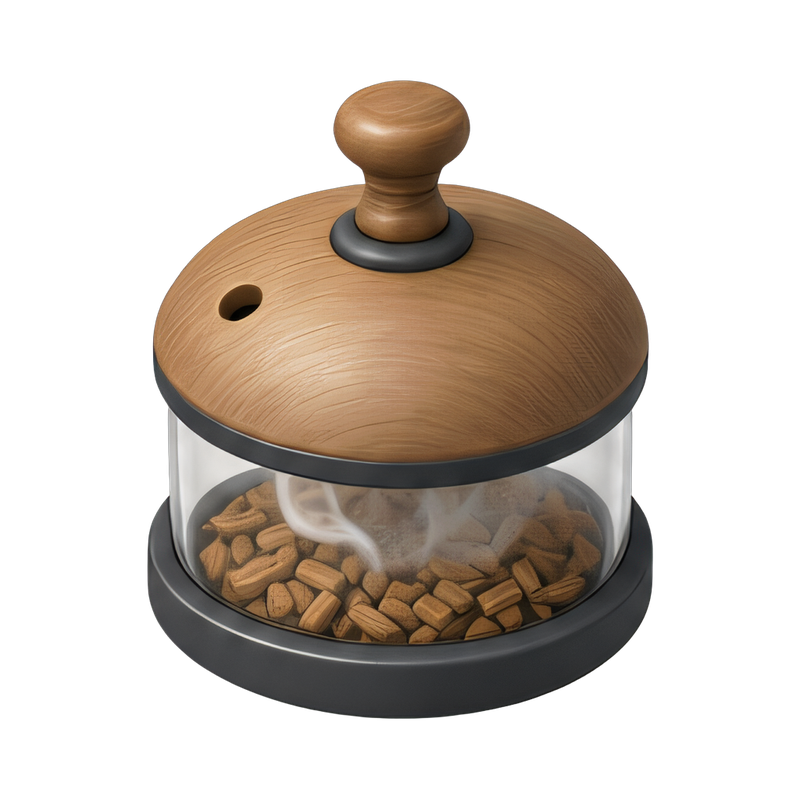 smoking cocktail presentation