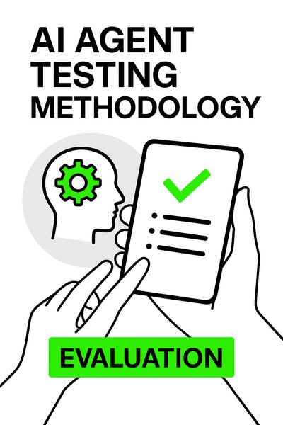 AI Agent Testing Methodology Evaluation Graphic