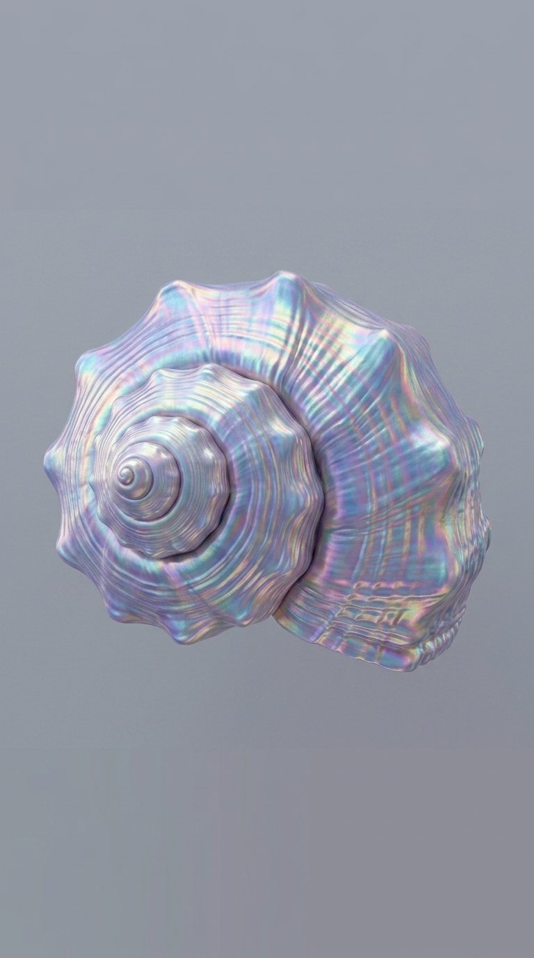 Holographic shell highlight cover