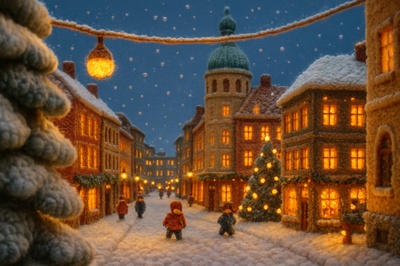 Winter Woolen Wonderland in Frederiksberg, Copenhagen