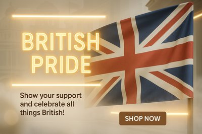 Promotional Banner Celebrating British Culture
