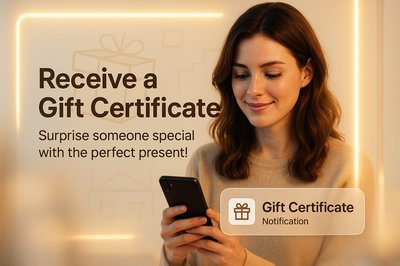 Promotional Image for Gift Certificate Offer