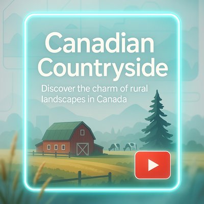 Illustrative Marketing Image of Canadian Countryside