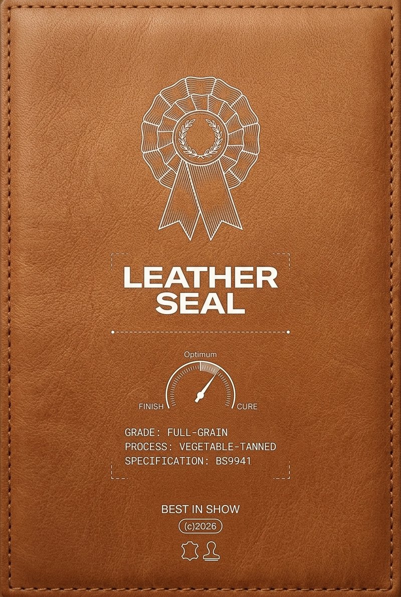 Elegant leather texture close-up