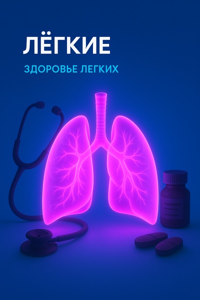 Fluorescent Composition on Lung Health Theme