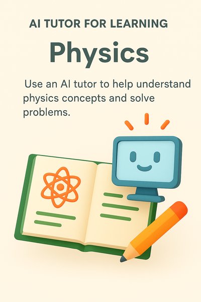 Educational Graphic for AI Physics Tutor