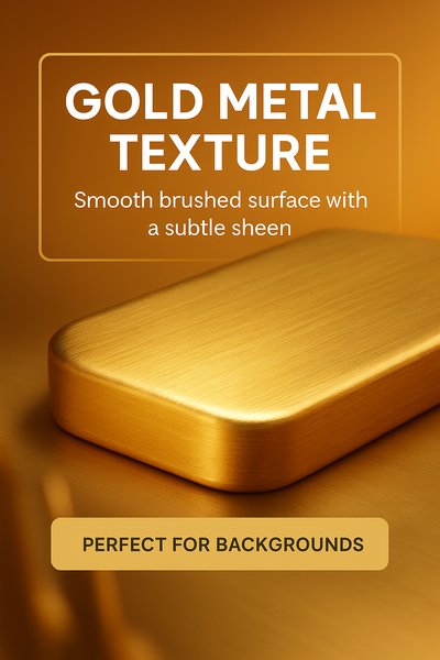 Elegant Gold Metal Texture for Backgrounds