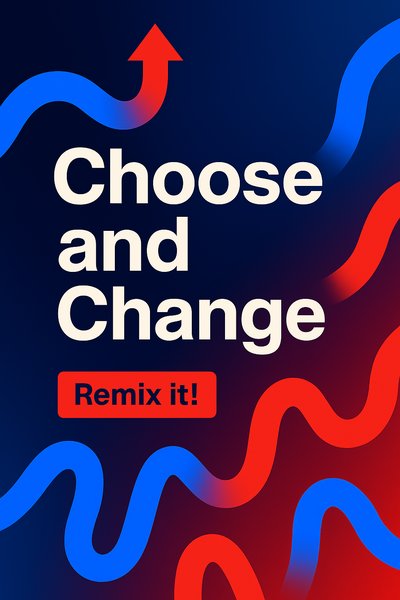 Dynamic Graphic Promoting Choice and Change