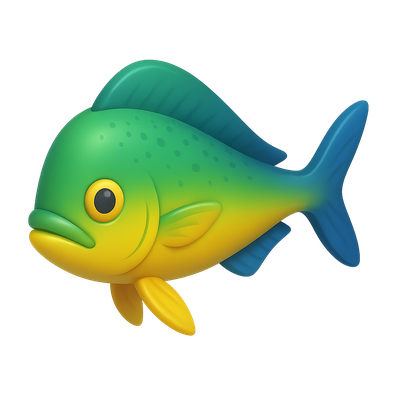 Colorful Cartoon Fish Illustration