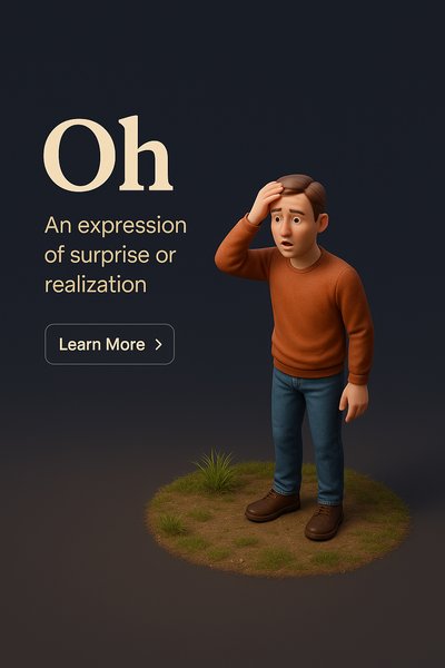 3D Scene Depicting Realization with Dark Background