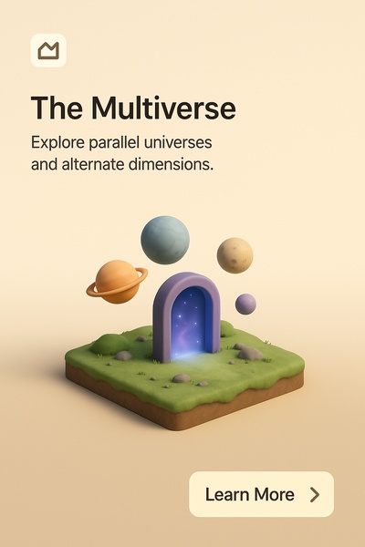 Exploring the Multiverse: A 3D Scene of Parallel Dimensions