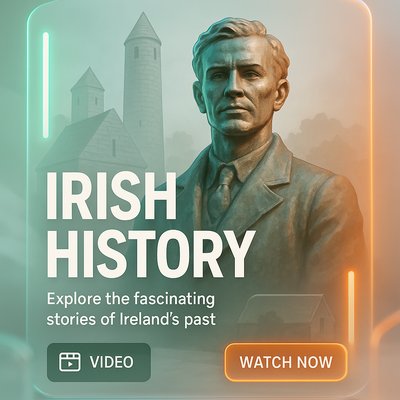 Promotional Video Banner for Irish History Exploration