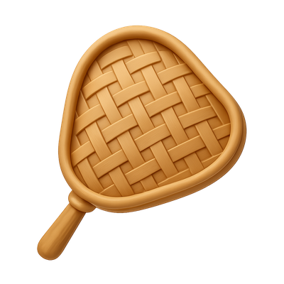 3D Icon of a Woven Basket Net