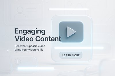 Promotional Graphic for Engaging Video Content