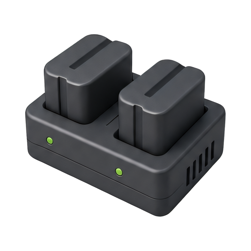 dual bay battery charger