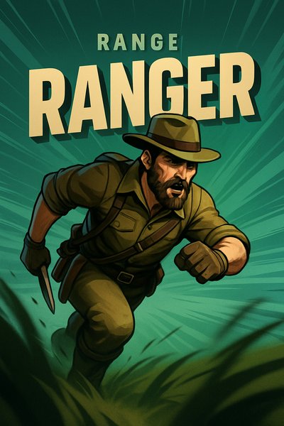 Dynamic Ranger in Action: Bold and Engaging Illustration