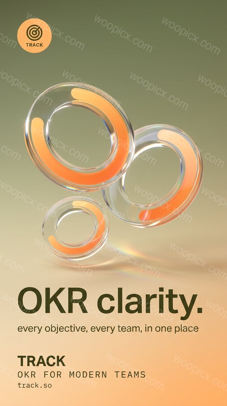 Sleek OKR Progress Visualization