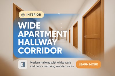 Modern Apartment Hallway Interior Design