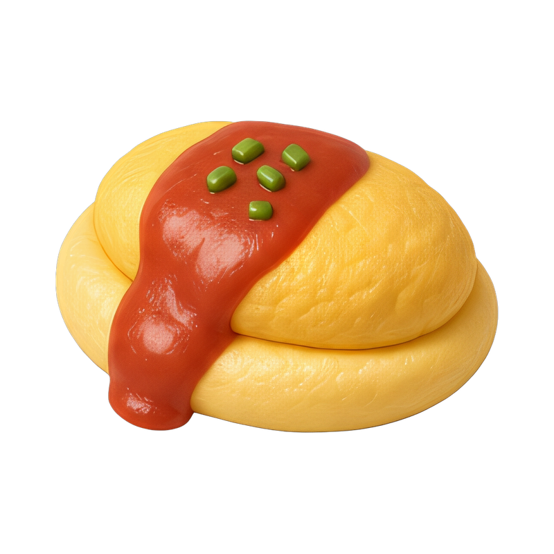 light and fluffy souffle omelette