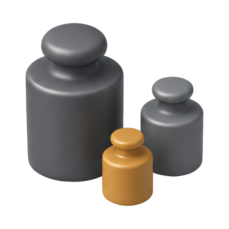precision calibration weight set