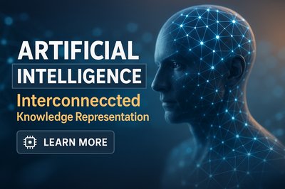 Futuristic Artificial Intelligence Concept Graphic