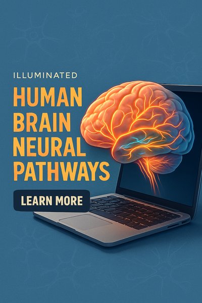 Vibrant Neural Pathways Advertisement Design