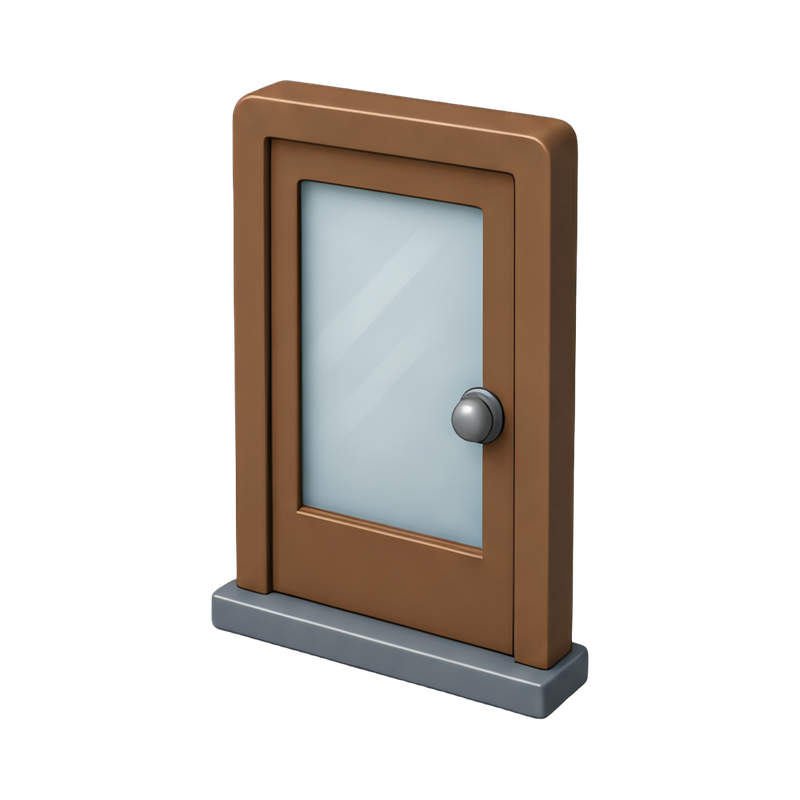 frosted glass door design