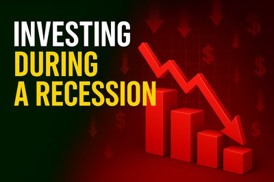 Financial Graphic on Investing Strategies During Economic Downturns