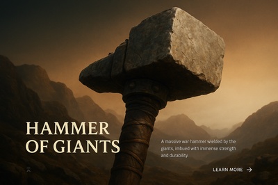 Hammer of Giants: A Symbol of Strength and Durability