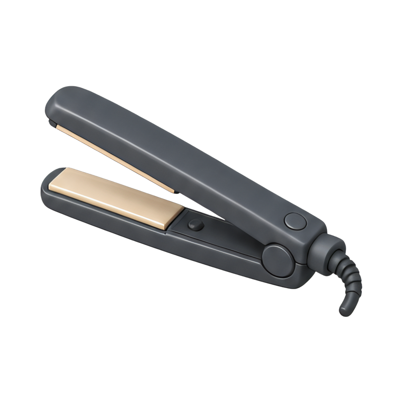sleek ceramic flat iron plates