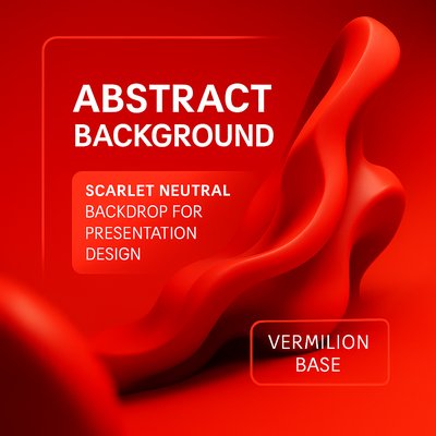 Abstract Red Background for Presentation Design