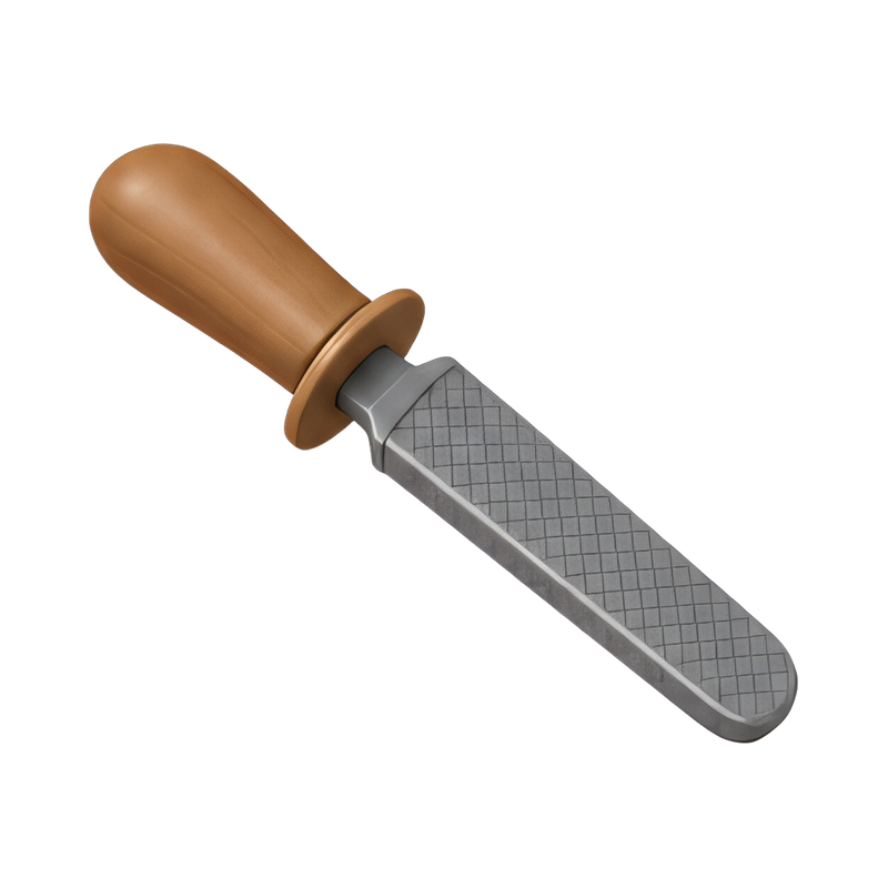 veterinarian using dental float