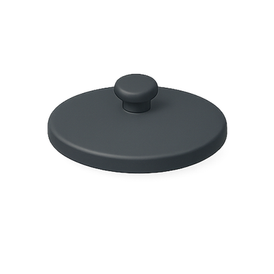 Minimalist Kitchen Lid Design in Dark Color