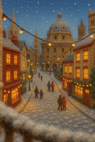 Whimsical Winter Wonderland in Oxford City Centre