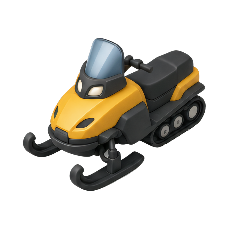 exciting snowmobile adventure