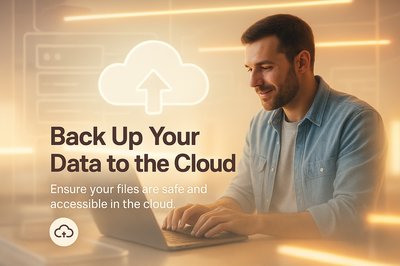 Cloud Backup Promotion with Engaging Visuals