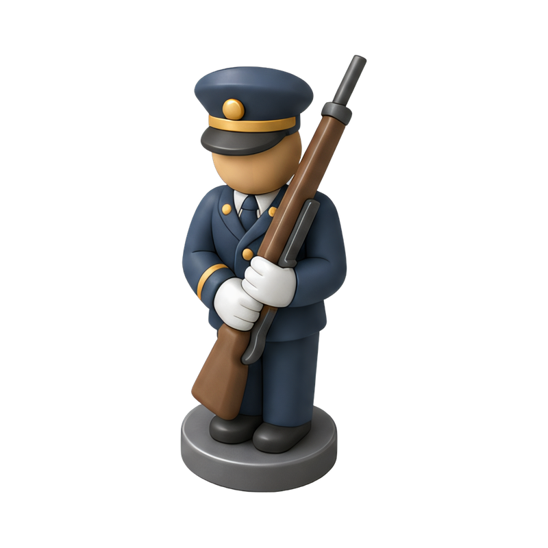 military honor guard rifle