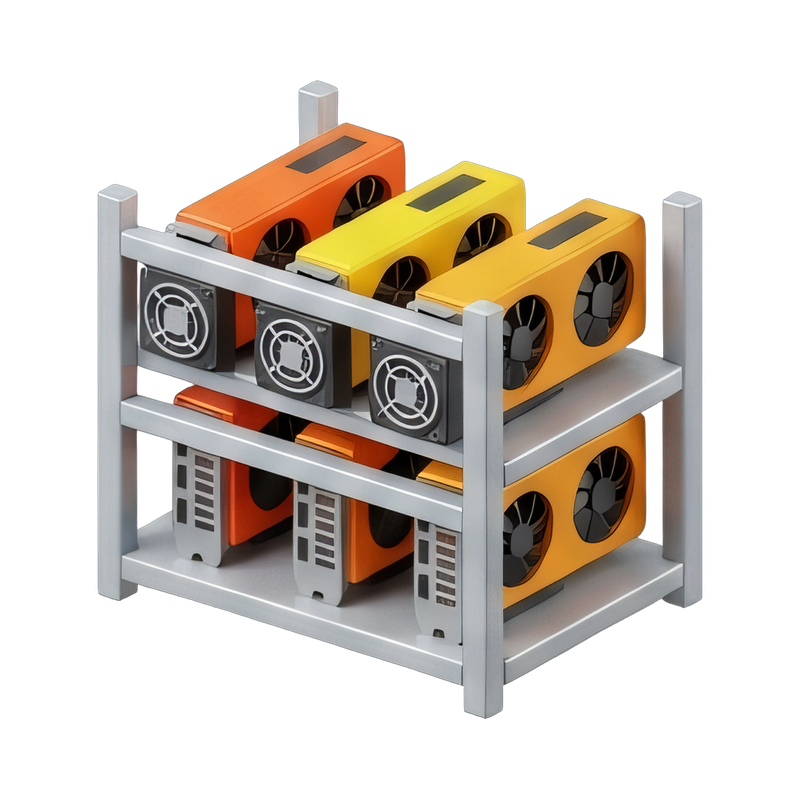 powerful mining rig setup