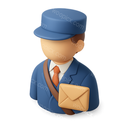 3D Emissary Icon in Isometric View