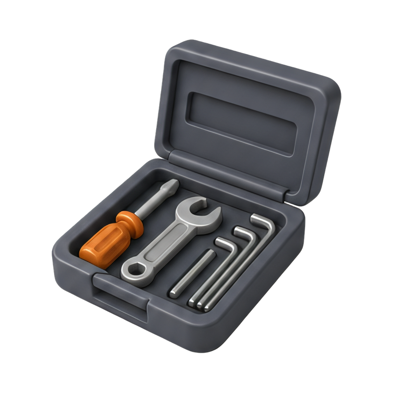 Essential furniture disassembly kit