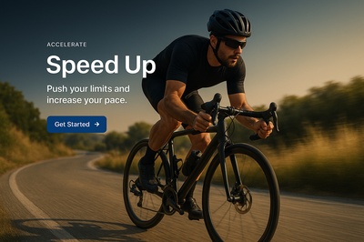 Dynamic Cycling Image with Action Text and Call to Action